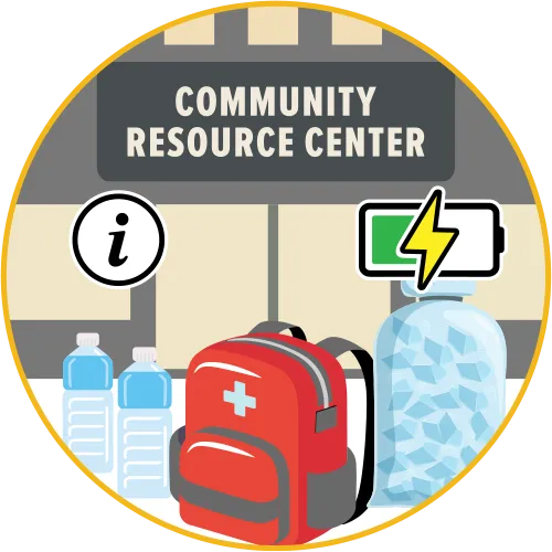 Illustration of community support